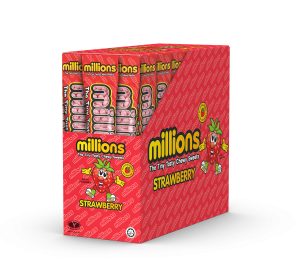 MILLIONS Tubes Vertical SRP Strawberry LEFT